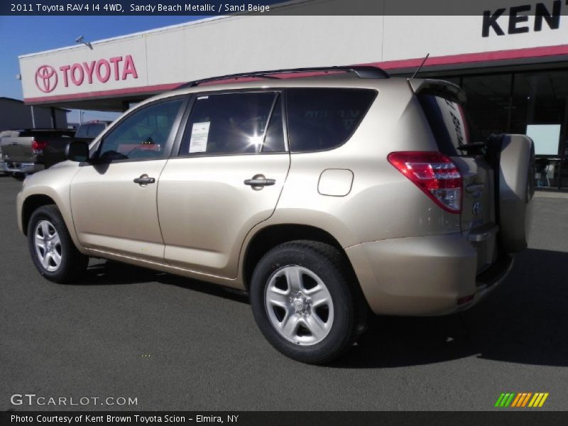 Sandy Beach Metallic / Sand Beige 2011 Toyota RAV4 I4 4WD