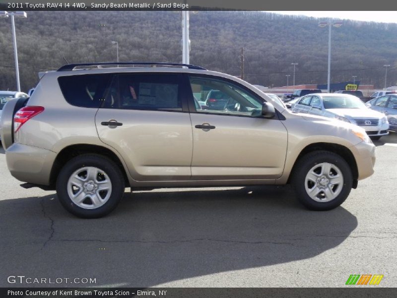 Sandy Beach Metallic / Sand Beige 2011 Toyota RAV4 I4 4WD