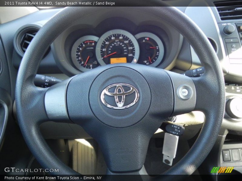 Sandy Beach Metallic / Sand Beige 2011 Toyota RAV4 I4 4WD