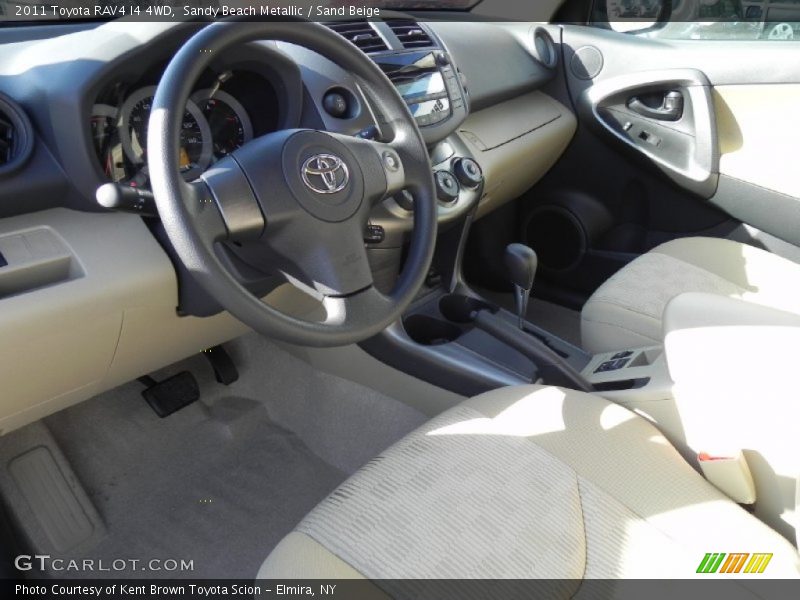 Sandy Beach Metallic / Sand Beige 2011 Toyota RAV4 I4 4WD