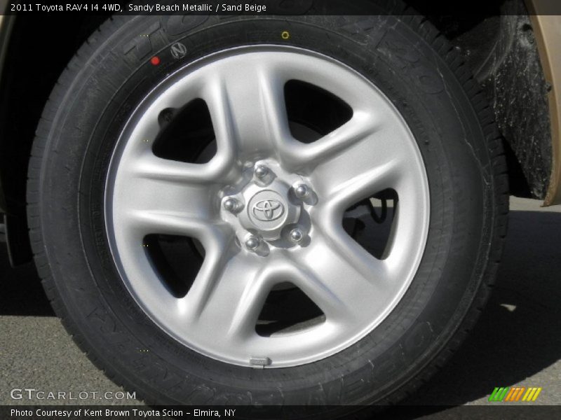 Sandy Beach Metallic / Sand Beige 2011 Toyota RAV4 I4 4WD
