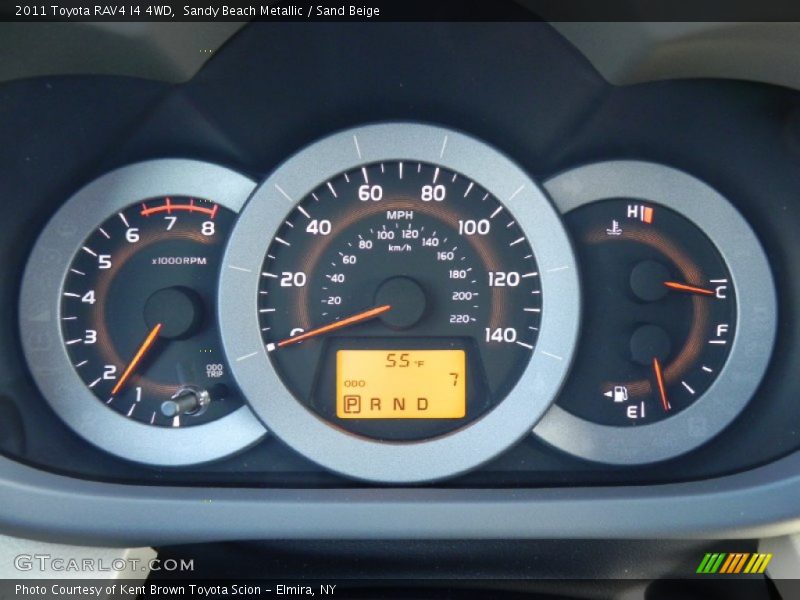 Sandy Beach Metallic / Sand Beige 2011 Toyota RAV4 I4 4WD