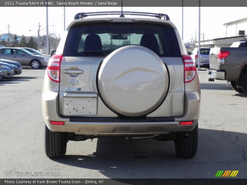 Sandy Beach Metallic / Sand Beige 2011 Toyota RAV4 I4 4WD