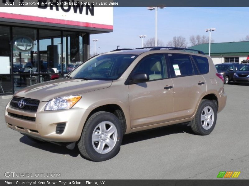 Sandy Beach Metallic / Sand Beige 2011 Toyota RAV4 I4 4WD