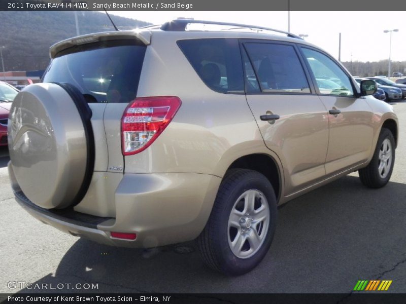 Sandy Beach Metallic / Sand Beige 2011 Toyota RAV4 I4 4WD