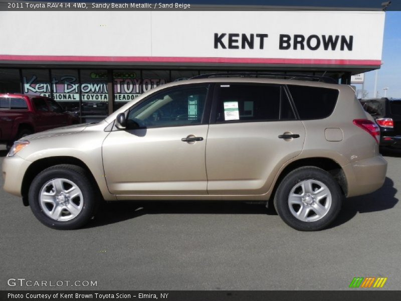 Sandy Beach Metallic / Sand Beige 2011 Toyota RAV4 I4 4WD