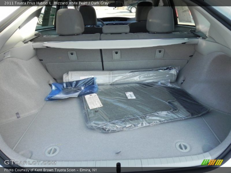 Blizzard White Pearl / Dark Gray 2011 Toyota Prius Hybrid II
