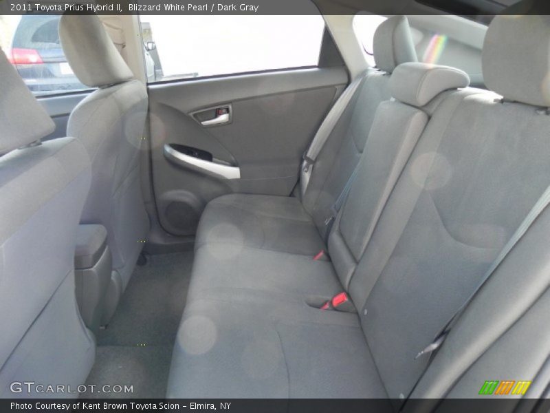 Blizzard White Pearl / Dark Gray 2011 Toyota Prius Hybrid II