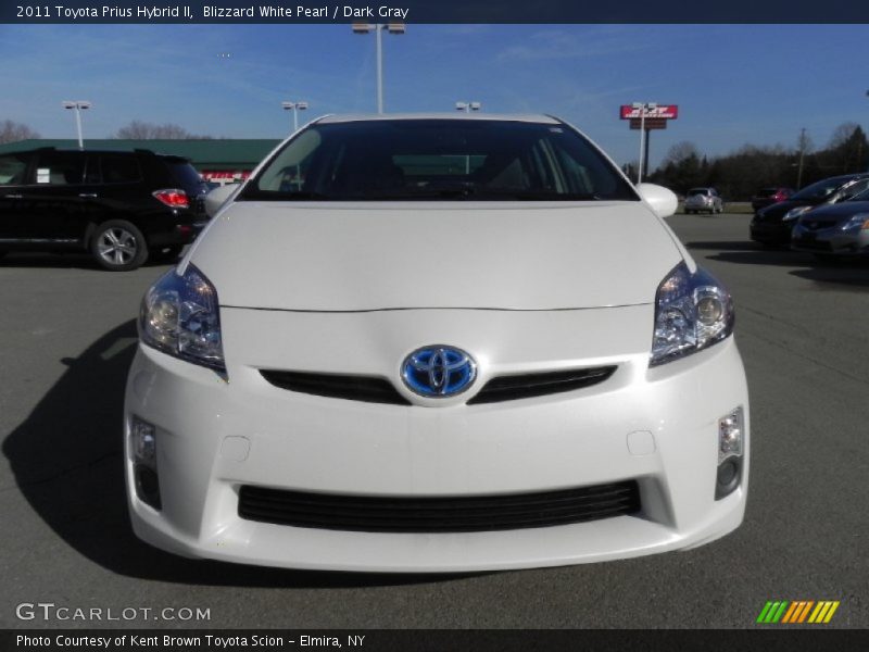 Blizzard White Pearl / Dark Gray 2011 Toyota Prius Hybrid II