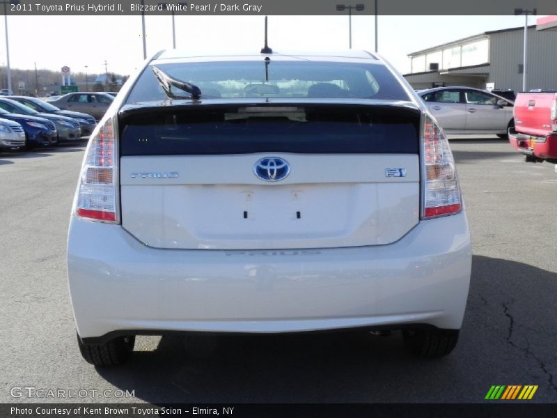Blizzard White Pearl / Dark Gray 2011 Toyota Prius Hybrid II