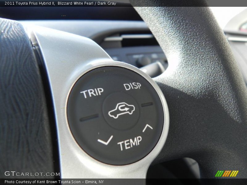 Blizzard White Pearl / Dark Gray 2011 Toyota Prius Hybrid II
