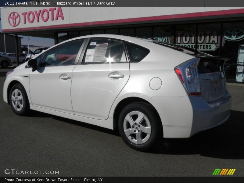 Blizzard White Pearl / Dark Gray 2011 Toyota Prius Hybrid II