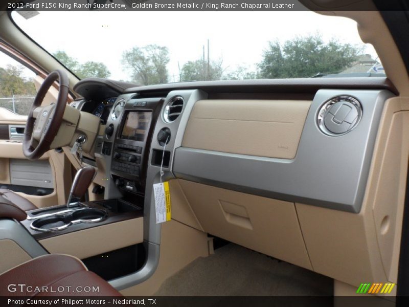 Golden Bronze Metallic / King Ranch Chaparral Leather 2012 Ford F150 King Ranch SuperCrew
