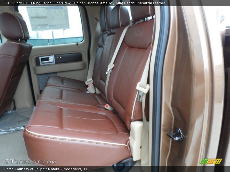 Golden Bronze Metallic / King Ranch Chaparral Leather 2012 Ford F150 King Ranch SuperCrew
