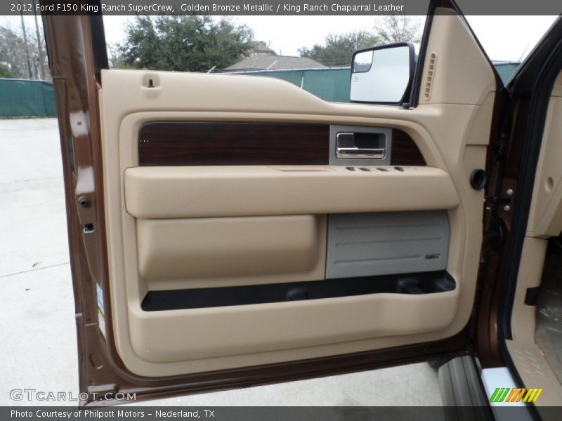 Golden Bronze Metallic / King Ranch Chaparral Leather 2012 Ford F150 King Ranch SuperCrew