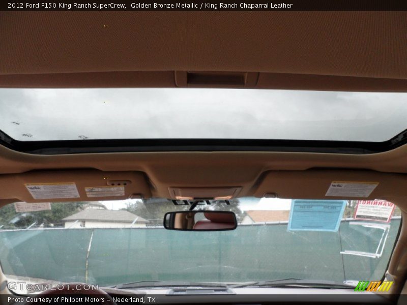 Golden Bronze Metallic / King Ranch Chaparral Leather 2012 Ford F150 King Ranch SuperCrew