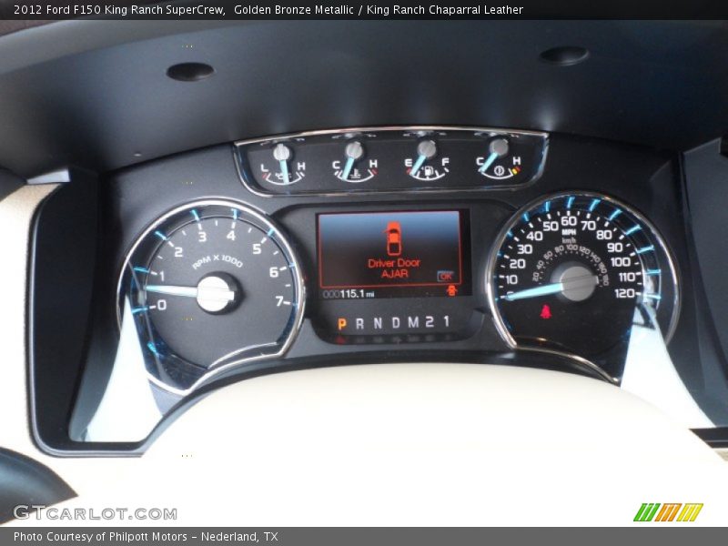 Golden Bronze Metallic / King Ranch Chaparral Leather 2012 Ford F150 King Ranch SuperCrew
