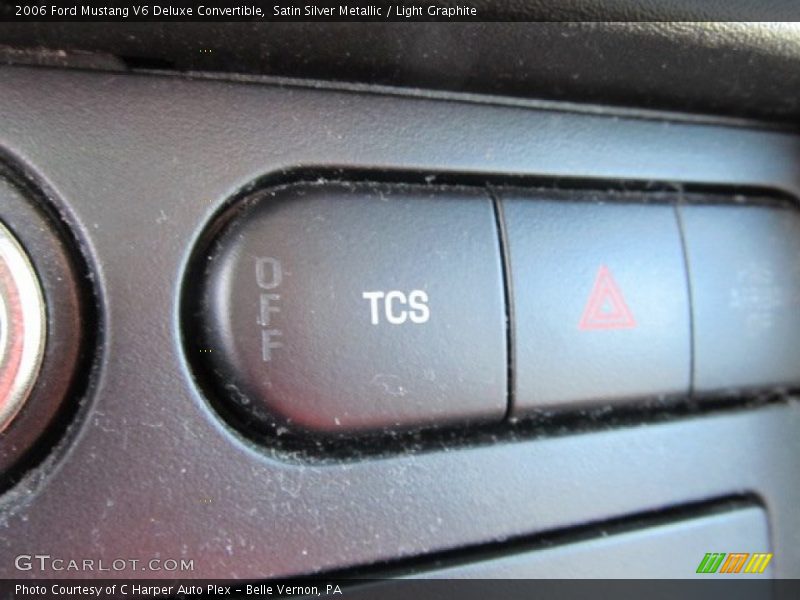 Satin Silver Metallic / Light Graphite 2006 Ford Mustang V6 Deluxe Convertible