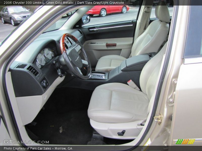 Linen Gold Metallic / Dark Slate Gray/Light Graystone 2006 Chrysler 300 Limited