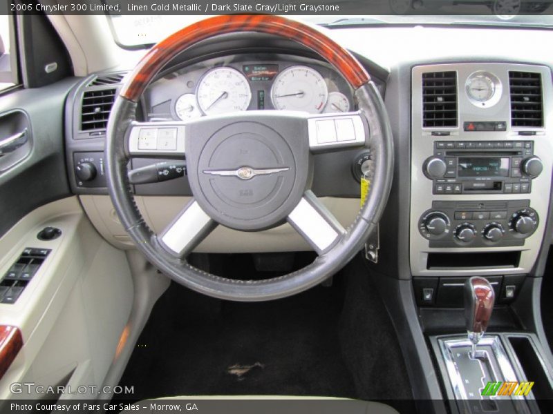 Linen Gold Metallic / Dark Slate Gray/Light Graystone 2006 Chrysler 300 Limited