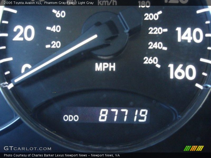 Phantom Gray Pearl / Light Gray 2006 Toyota Avalon XLS