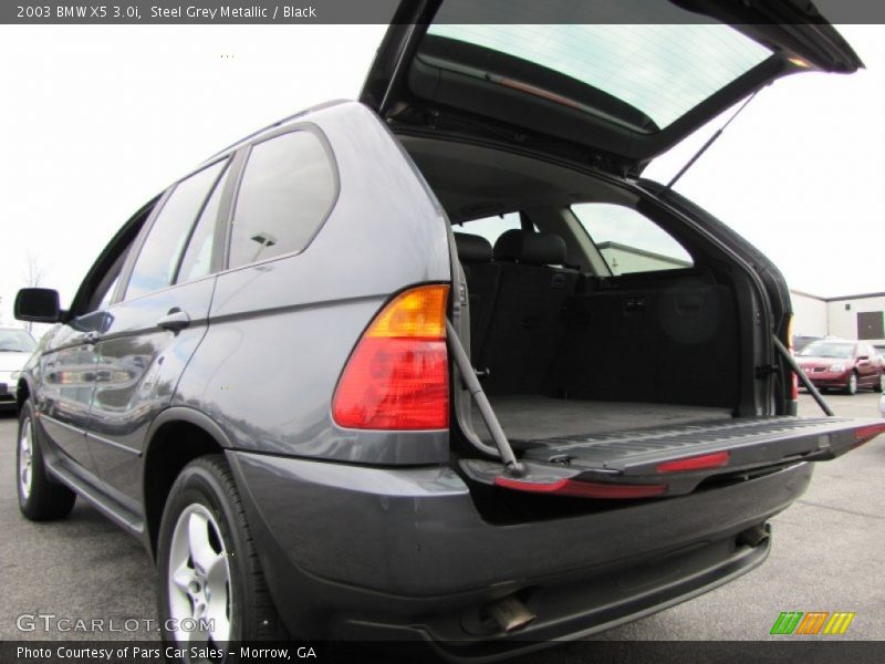 Steel Grey Metallic / Black 2003 BMW X5 3.0i