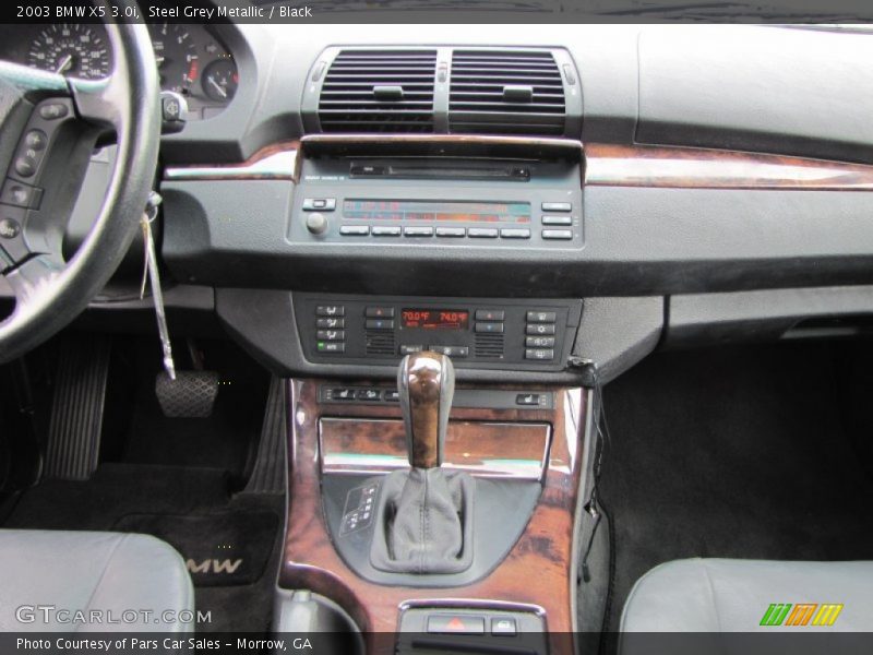 Steel Grey Metallic / Black 2003 BMW X5 3.0i