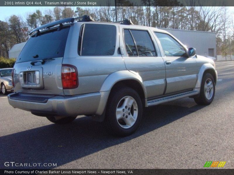 Titanium Metallic / Stone Beige 2001 Infiniti QX4 4x4