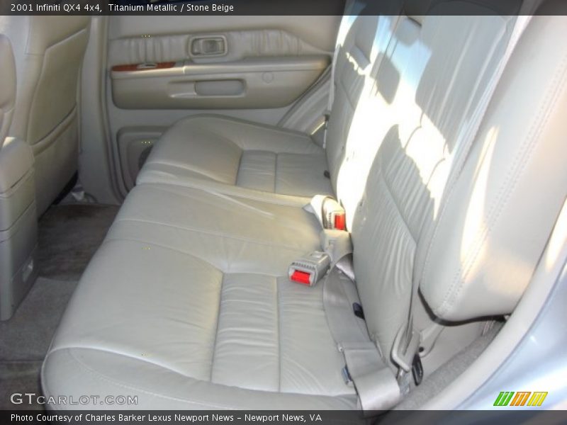 Titanium Metallic / Stone Beige 2001 Infiniti QX4 4x4