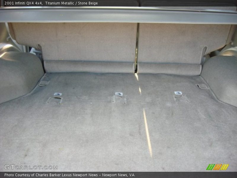 Titanium Metallic / Stone Beige 2001 Infiniti QX4 4x4