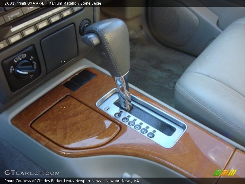 Titanium Metallic / Stone Beige 2001 Infiniti QX4 4x4