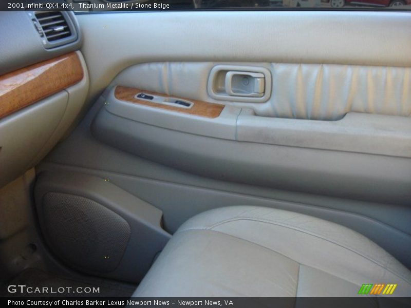 Titanium Metallic / Stone Beige 2001 Infiniti QX4 4x4
