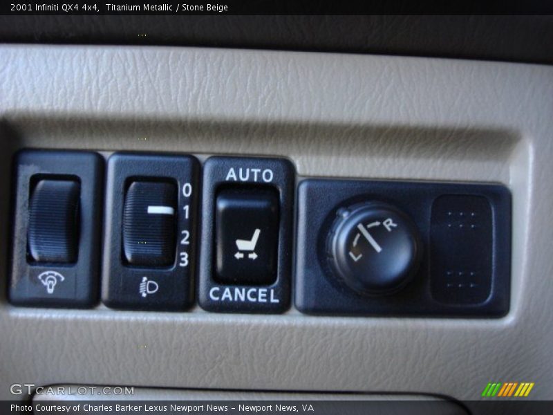Titanium Metallic / Stone Beige 2001 Infiniti QX4 4x4
