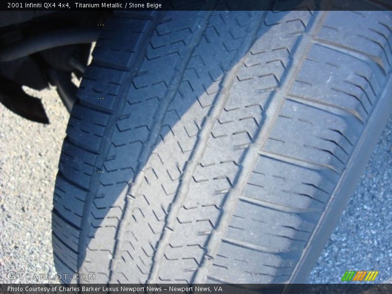Titanium Metallic / Stone Beige 2001 Infiniti QX4 4x4