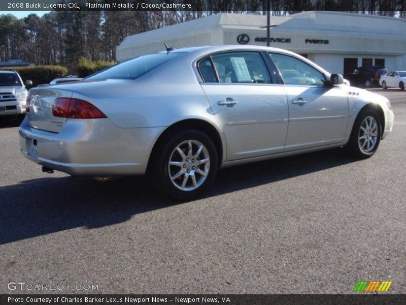 Platinum Metallic / Cocoa/Cashmere 2008 Buick Lucerne CXL