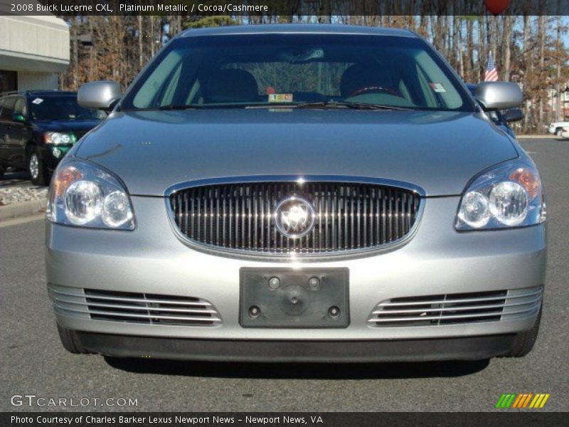 Platinum Metallic / Cocoa/Cashmere 2008 Buick Lucerne CXL