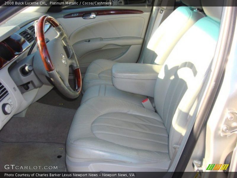 Platinum Metallic / Cocoa/Cashmere 2008 Buick Lucerne CXL