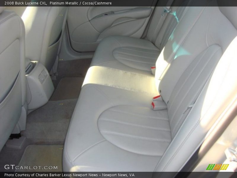 Platinum Metallic / Cocoa/Cashmere 2008 Buick Lucerne CXL