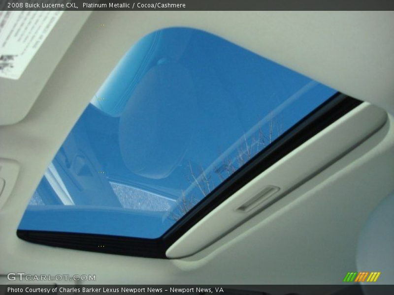 Platinum Metallic / Cocoa/Cashmere 2008 Buick Lucerne CXL