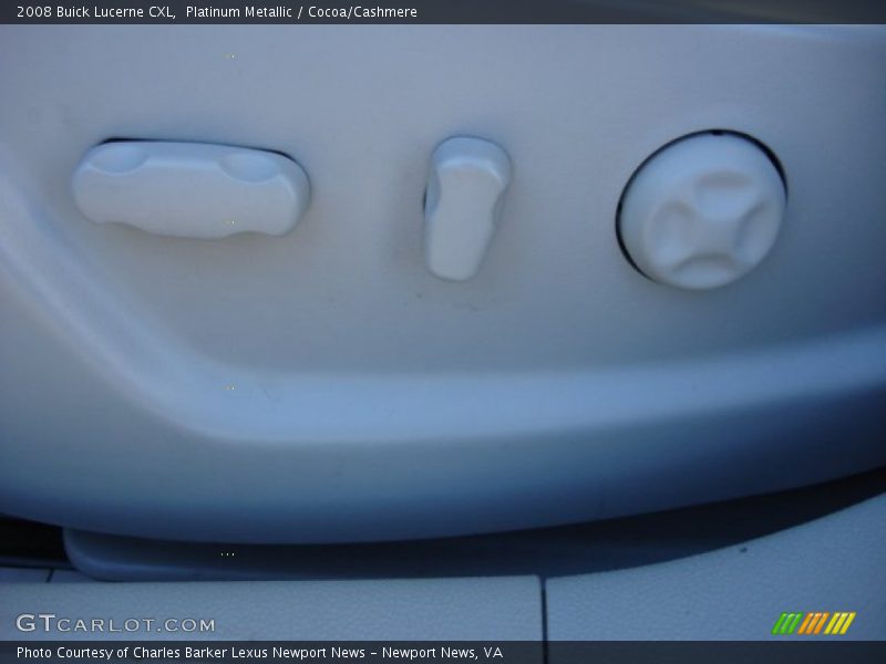 Platinum Metallic / Cocoa/Cashmere 2008 Buick Lucerne CXL