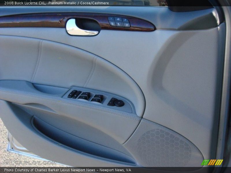 Platinum Metallic / Cocoa/Cashmere 2008 Buick Lucerne CXL