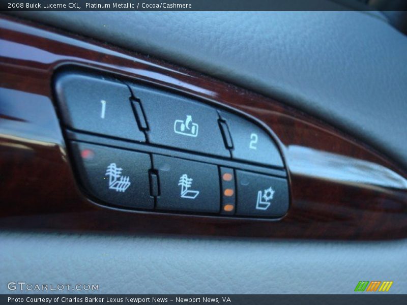 Platinum Metallic / Cocoa/Cashmere 2008 Buick Lucerne CXL