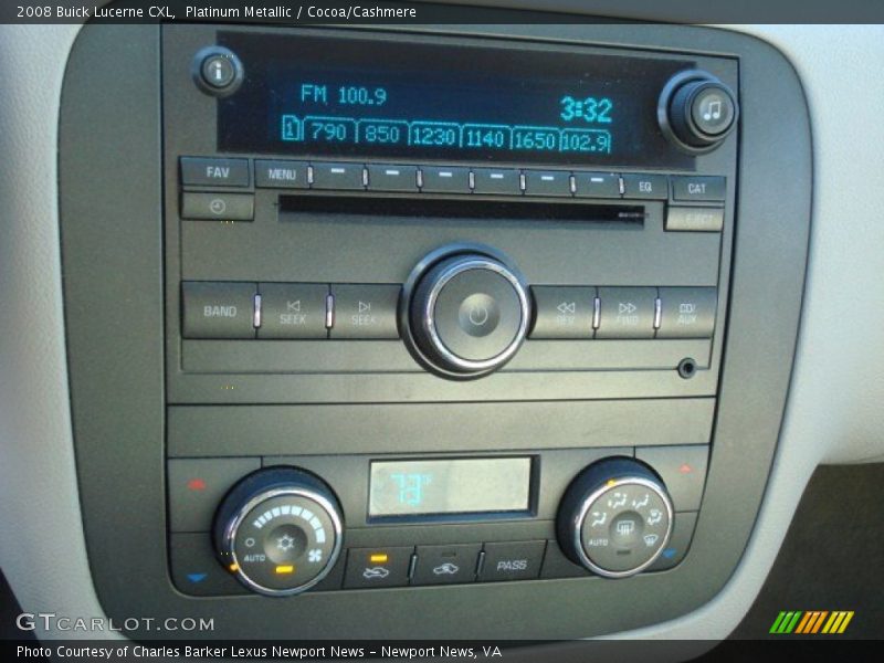 Platinum Metallic / Cocoa/Cashmere 2008 Buick Lucerne CXL