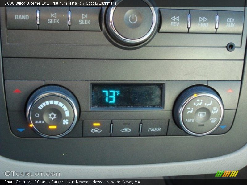 Platinum Metallic / Cocoa/Cashmere 2008 Buick Lucerne CXL