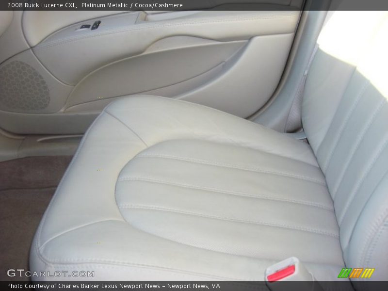 Platinum Metallic / Cocoa/Cashmere 2008 Buick Lucerne CXL