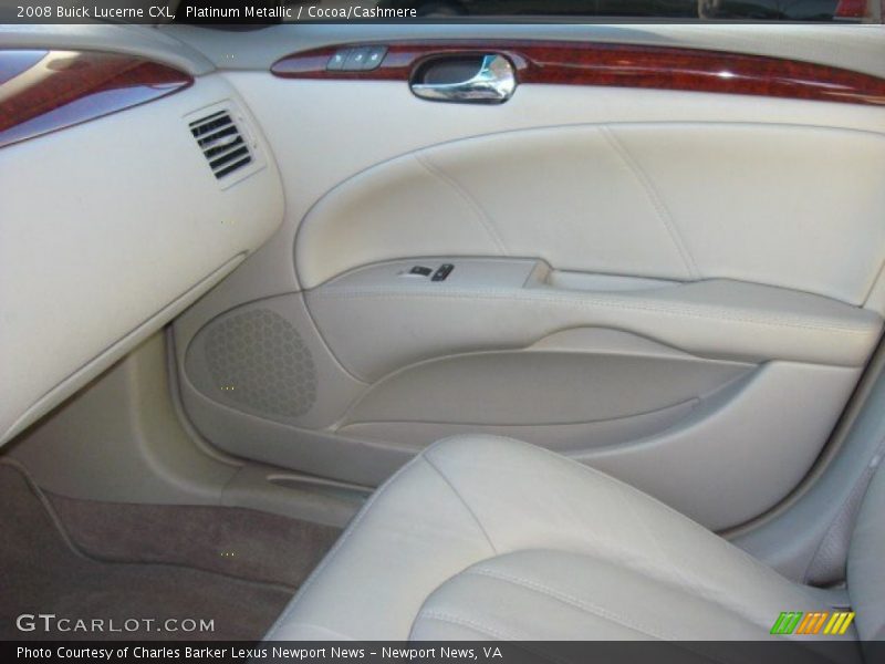 Platinum Metallic / Cocoa/Cashmere 2008 Buick Lucerne CXL
