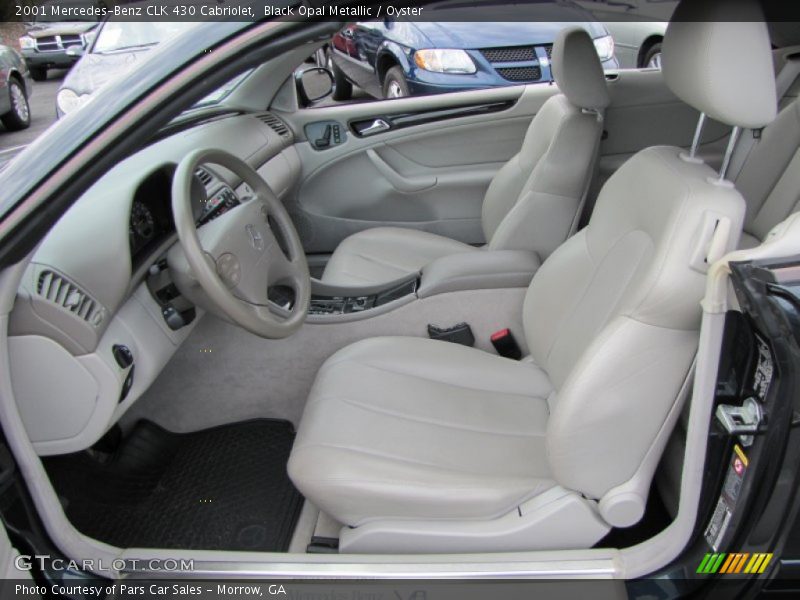  2001 CLK 430 Cabriolet Oyster Interior