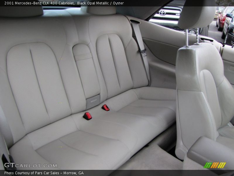  2001 CLK 430 Cabriolet Oyster Interior