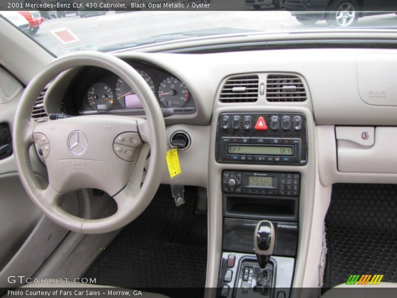  2001 CLK 430 Cabriolet Oyster Interior