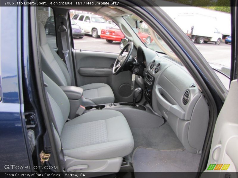 2006 Liberty Sport Medium Slate Gray Interior